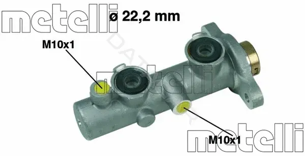 Главный тормозной цилиндр METELLI 05-0342