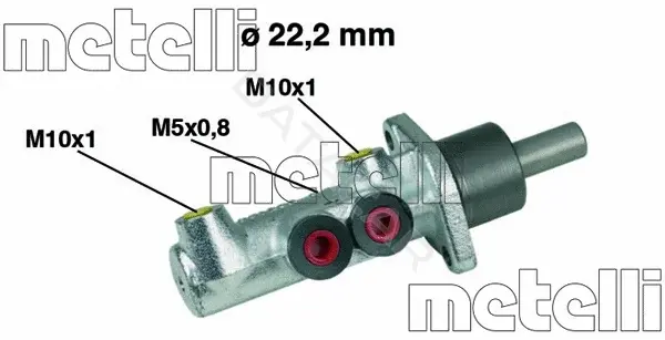 Главный тормозной цилиндр METELLI 05-0354