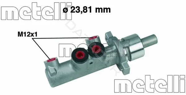 Главный тормозной цилиндр METELLI 05-0355