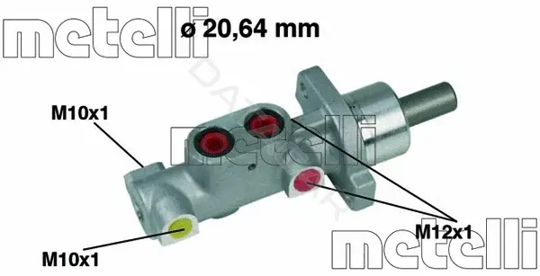 Главный тормозной цилиндр METELLI 05-0357