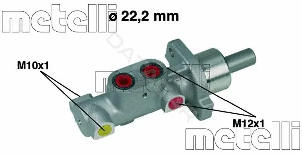 Главный тормозной цилиндр METELLI 05-0359