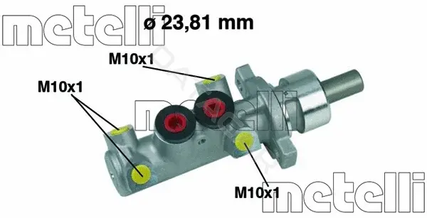 Главный тормозной цилиндр METELLI 05-0361