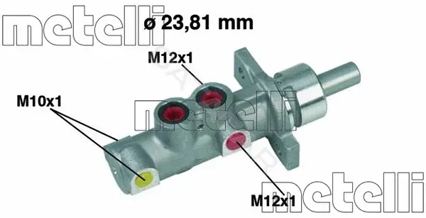 Главный тормозной цилиндр METELLI 05-0362