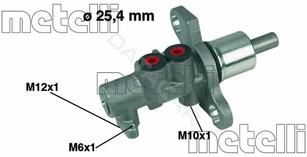 Главный тормозной цилиндр METELLI 05-0368