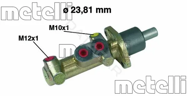 Главный тормозной цилиндр METELLI 05-0386