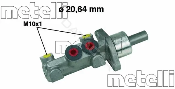 Главный тормозной цилиндр METELLI 05-0391