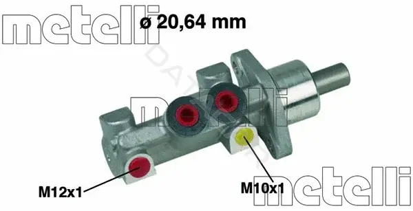 Главный тормозной цилиндр METELLI 05-0420