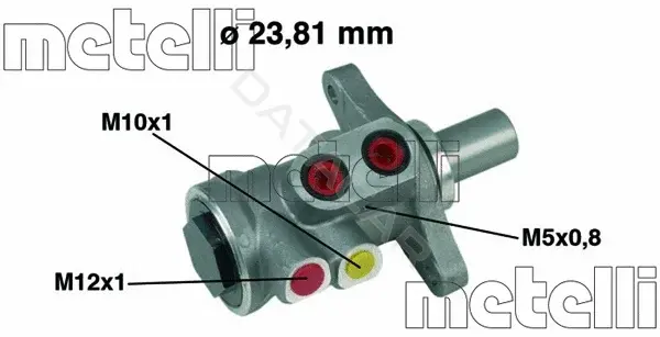 Главный тормозной цилиндр METELLI 05-0448