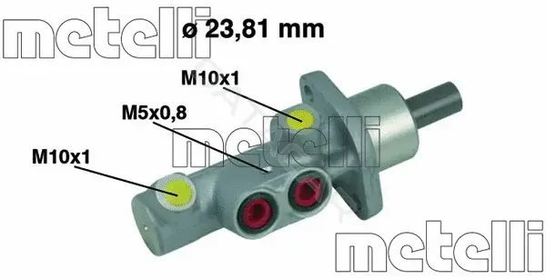 Главный тормозной цилиндр METELLI 05-0452