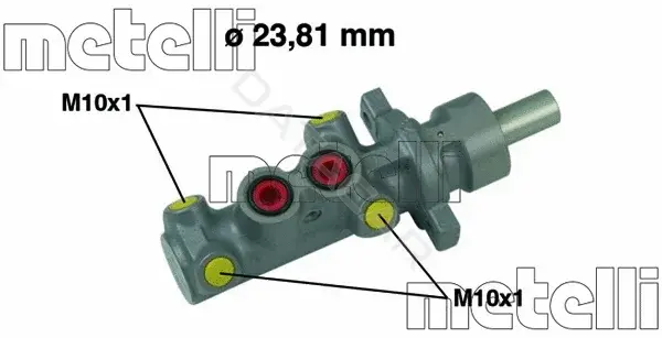 Главный тормозной цилиндр METELLI 05-0504