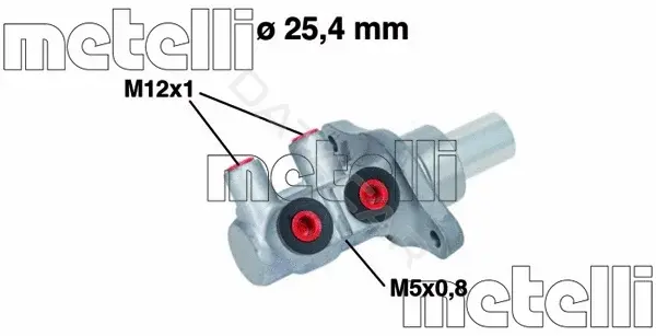 Главный тормозной цилиндр METELLI 05-0571