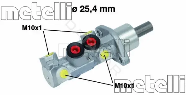 Главный тормозной цилиндр METELLI 05-0604