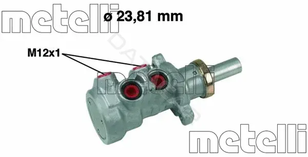 Главный тормозной цилиндр METELLI 05-0640