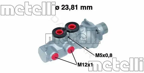 Главный тормозной цилиндр METELLI 05-0695