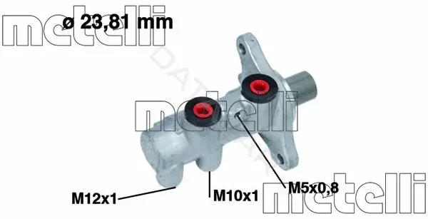 Главный тормозной цилиндр METELLI 05-0713