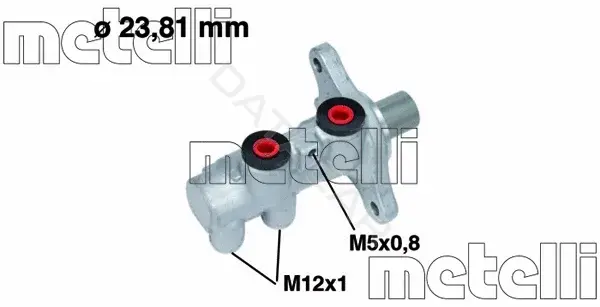 Главный тормозной цилиндр METELLI 05-0714
