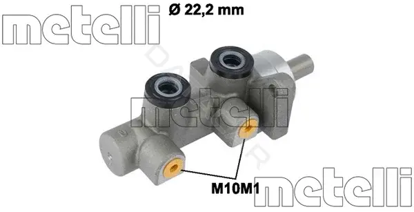 Главный тормозной цилиндр METELLI 05-0722