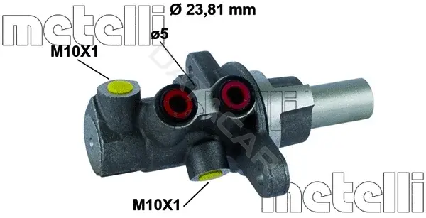 Главный тормозной цилиндр METELLI 05-0795