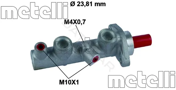 Главный тормозной цилиндр METELLI 05-0854