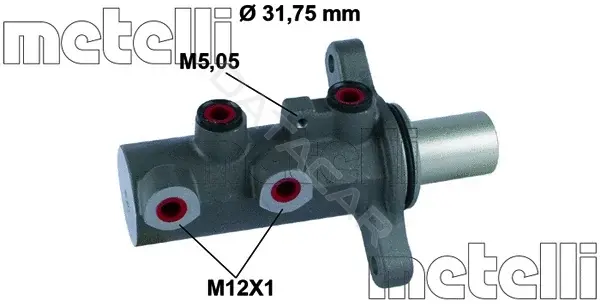 Главный тормозной цилиндр METELLI 05-0871