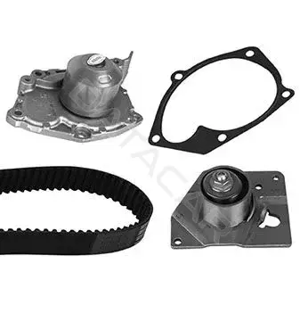 Комплект ГРМ с помпой METELLI 30-0822-1