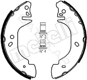 Барабанные колодки METELLI 53-0122