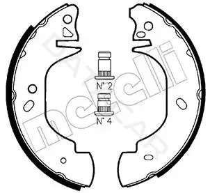 Барабанные колодки METELLI 53-0126