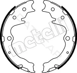 Колодки ручника METELLI 53-0228