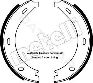 Колодки ручника METELLI 53-0236