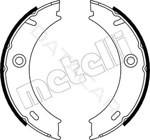 Колодки ручника METELLI 53-0240