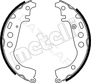 Барабанные колодки METELLI 53-0431