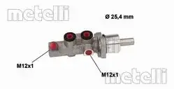 Главный тормозной цилиндр METELLI 05-0893