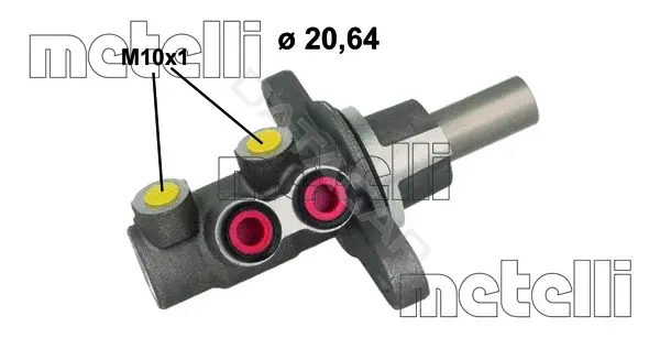 Главный тормозной цилиндр METELLI 05-1127