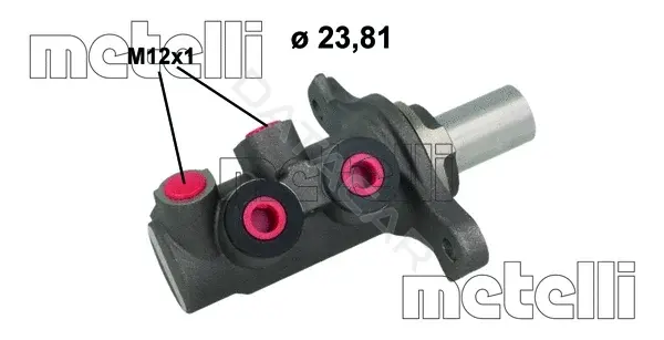 Главный тормозной цилиндр METELLI 05-1136