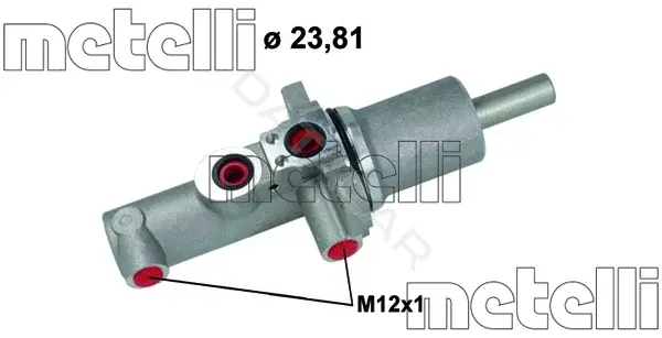 Главный тормозной цилиндр METELLI 05-1145