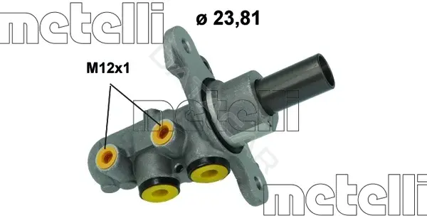 Главный тормозной цилиндр METELLI 05-1220