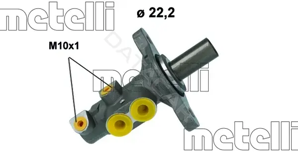 Главный тормозной цилиндр METELLI 05-1229