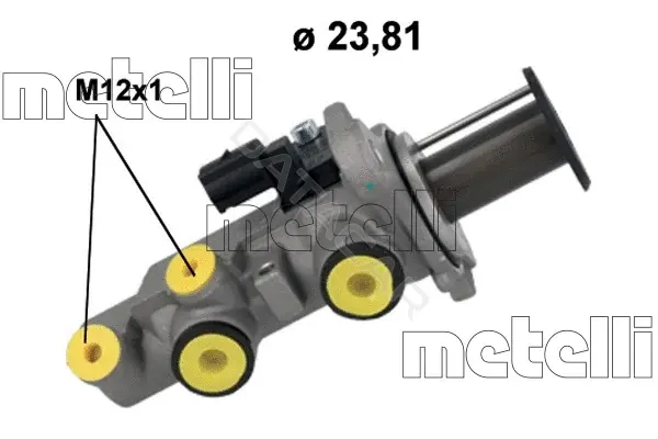 Главный тормозной цилиндр METELLI 05-1250