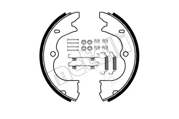 Барабанные колодки METELLI 53-0743K