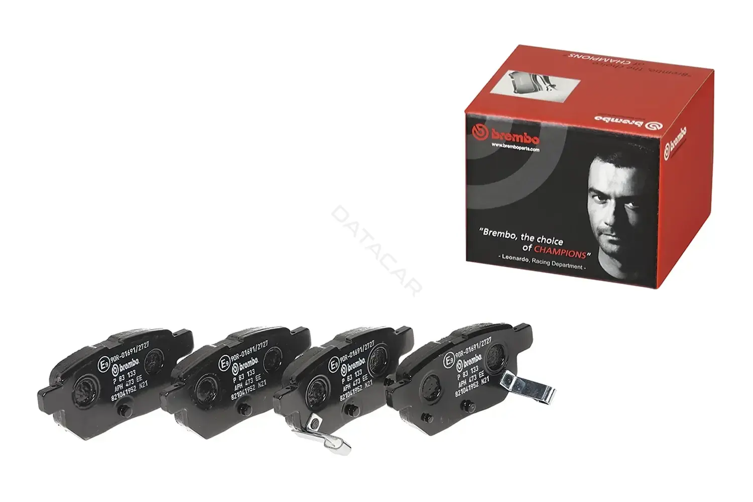 Тормозные колодки BREMBO P83133