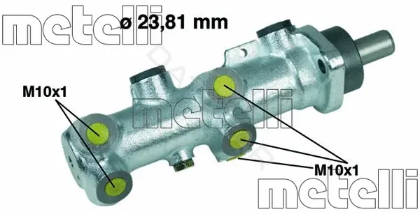 Главный тормозной цилиндр METELLI 05-0240
