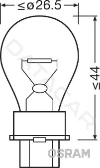Лампочки OSRAM 3156