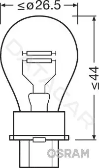 Лампочки OSRAM 3157