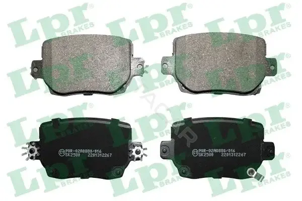 Тормозные колодки LPR/AP/RAL 05P2267