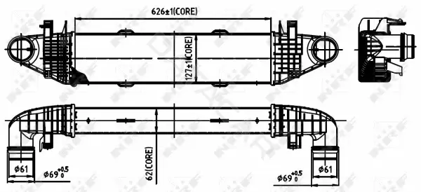 Интеркулер NRF 30314
