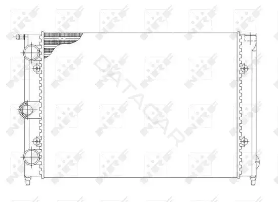 Радиатор охлаждения NRF 58697