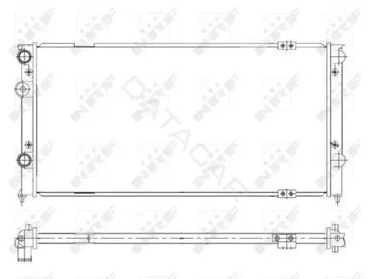 Радиатор охлаждения NRF 58929
