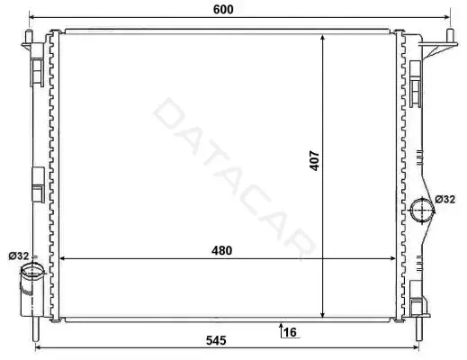 Радиатор охлаждения NRF 53069A