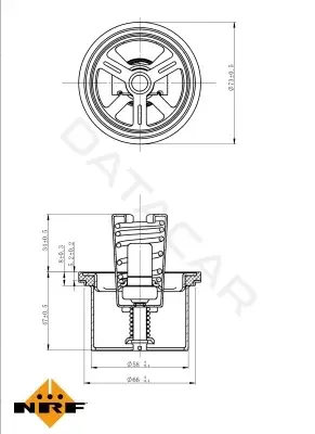 Термостат NRF 725020