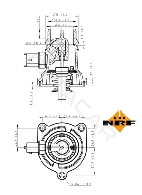 Термостат NRF 725024